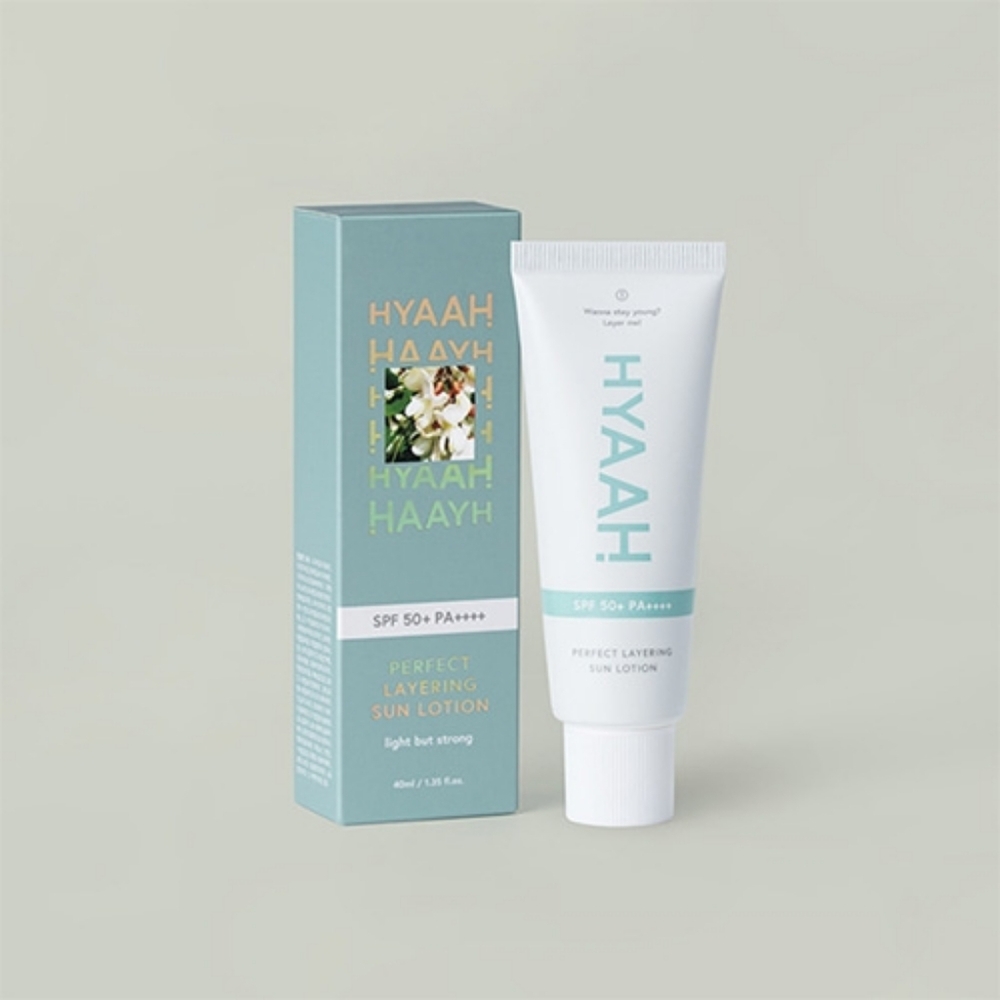 HYAAH - Perfect Layering Sun Lotion ~ SPF50+ PA++++